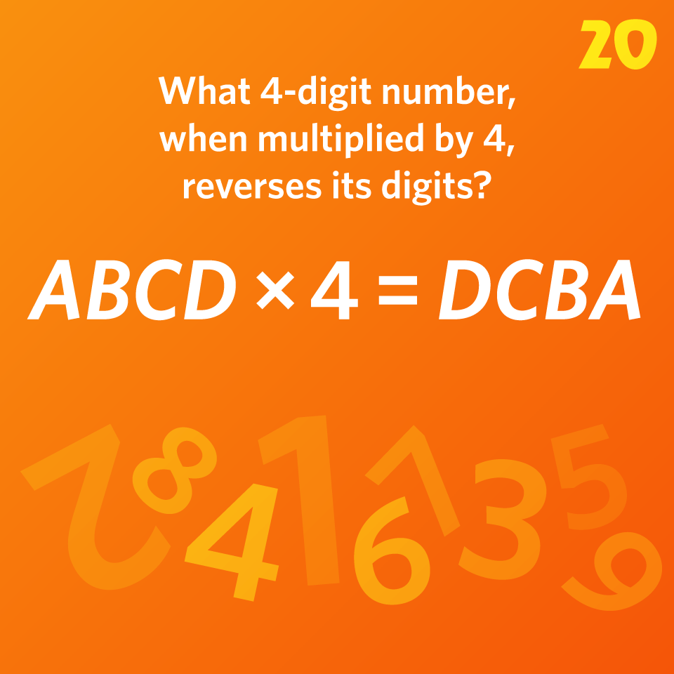 Puzzle 20 of 2019