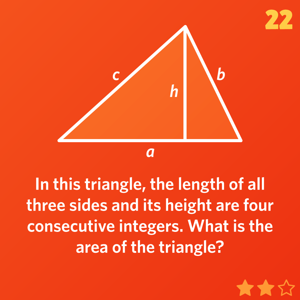 Puzzle 22 of 2020